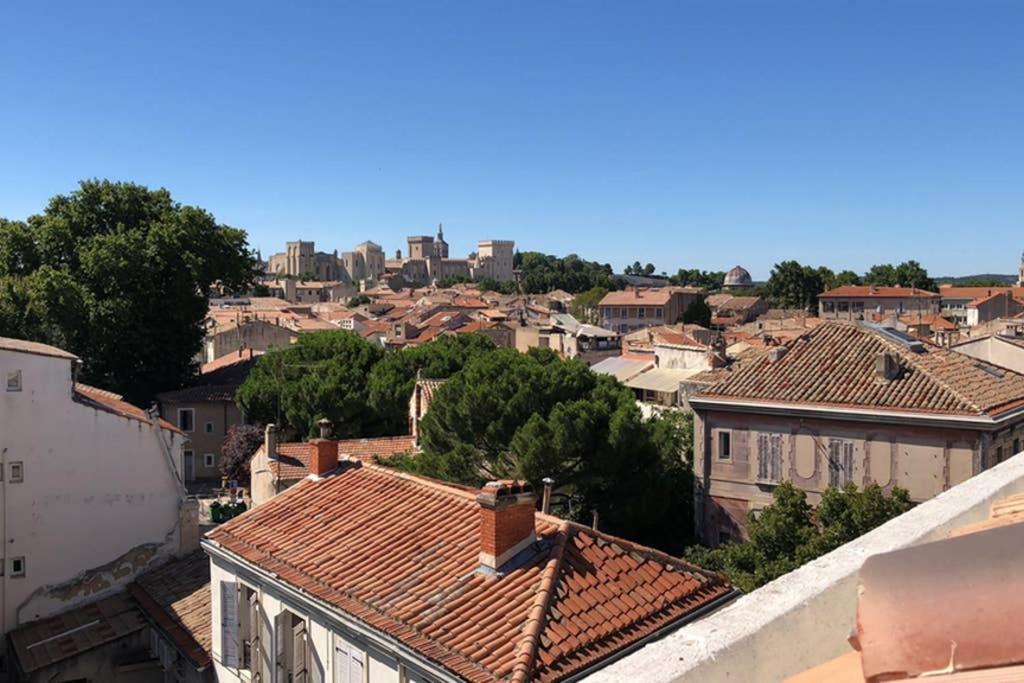 Apartamento Attique Saint Pierre - Dans Le Ciel Des Teinturiers Aviñón Exterior foto